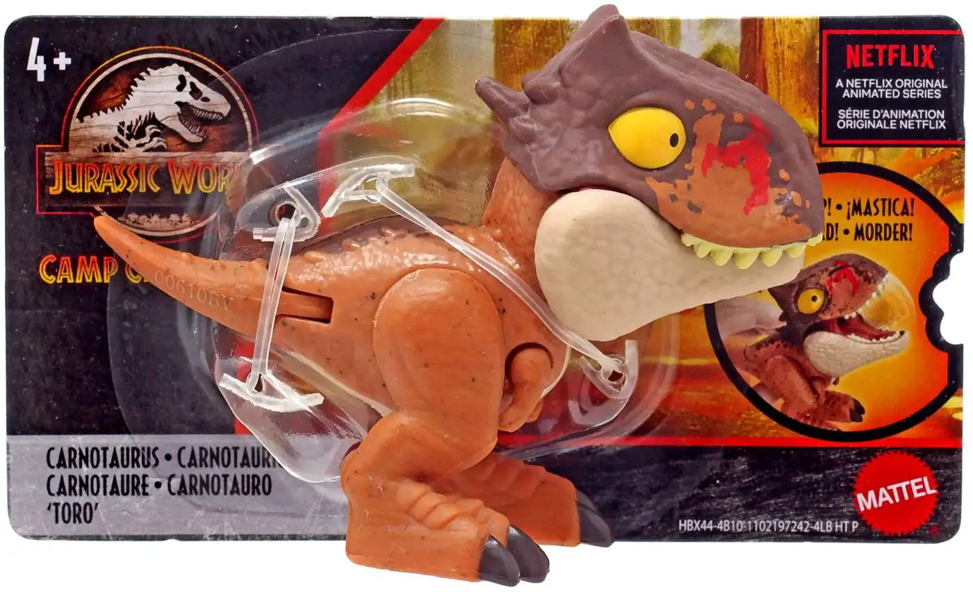 Hot Sale ๐ Jurassic World Snap Squad Carnotaurus Mini Figure ๐งจ