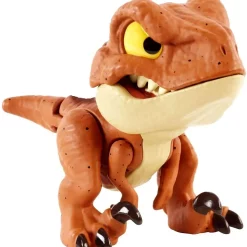 Discount 🎉 Jurassic World Snap Squad Attitudes Velociraptor Mini Figure [Orange] 💯