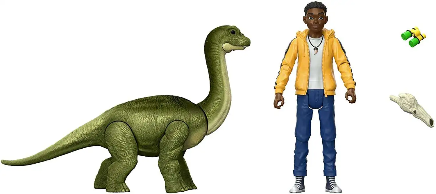 Buy 💯 Jurassic World Camp Cretaceous Dino Escape Darius & Brachiosaurus Action Figure 2-Pack 🛒 - Image 2