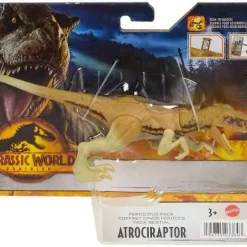 Best Sale 🌟 Jurassic World Dominion Ferocious Pack Atrociraptor Action Figure [Beige] 🥰
