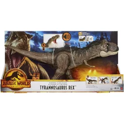 Deals 🔔 Jurassic World Dominion Thrash 'N Devour Tyrannosaurus Rex Action Figure ⭐