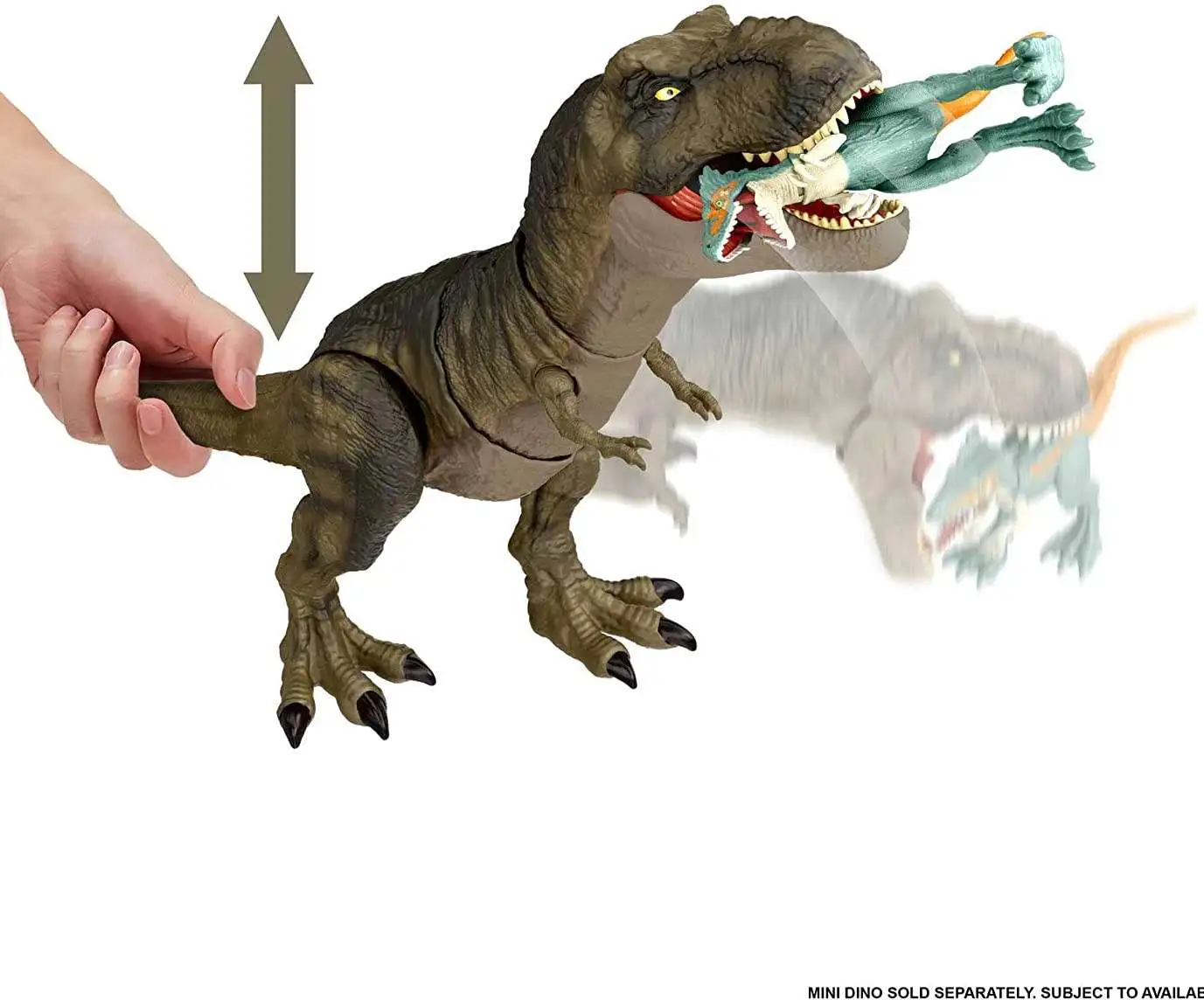 Deals ๐ Jurassic World Dominion Thrash 'N Devour Tyrannosaurus Rex Action Figure โญ - Image 4