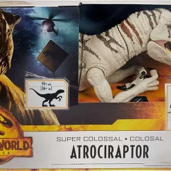 Flash Sale 🎉 Jurassic World Fallen Kingdom Atrociraptor Exclusive Super Colossal Action Figure ⌛