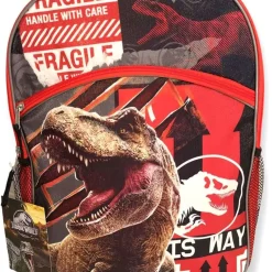 Buy 🧨 Jurassic World Handle with Care 16-Inch 🎒 Backpack 😉