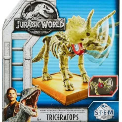 Discount 🌟 Jurassic World Fossil Striker Triceratops Action Figure 👍