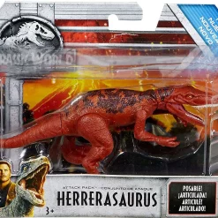 Flash Sale ๐ฅฐ Jurassic World Fallen Kingdom Attack Pack Herrerasaurus Action Figure ๐