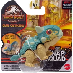 Flash Sale 🔔 Jurassic World Camp Cretaceous Snap Squad Ankylosaurus Bumpy Mini Figure [Version 2] 🎁