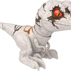 Coupon 😉 Jurassic World Dominion Uncaged Atrociraptor Action Figure [Rowdy Roars, Grey] 🤩