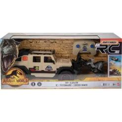 Promo 💯 Jurassic World Matchbox Jeep Gladiator Remote Control Vehicle [with Dracorex] 😍