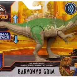 Best reviews of ✔️ Jurassic World Camp Cretaceous Baryonyx Grim Action Figure [Sound Strike] ⌛