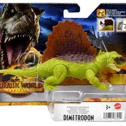 Hot Sale 🔥 Jurassic World Dominion Ferocious Pack Dimetrodon Action Figure 😀