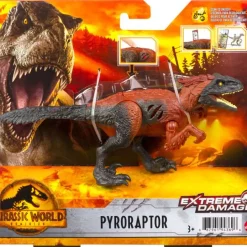 Top 10 👍 Jurassic World Dominion Extreme Damage Pyroraptor Exclusive Action Figure (Pre-Order ships January) 🤩