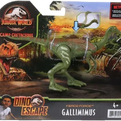 Best Sale 🛒 Jurassic World Camp Cretaceous Fierce Force Gallimimus Action Figure [Dino Escape] ❤️