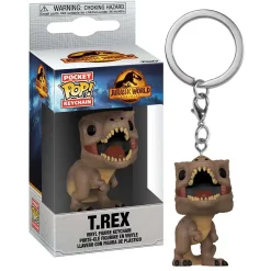 Flash Sale 🤩 Funko Jurassic World Dominion Pocket POP! T. Rex Keychain 🛒