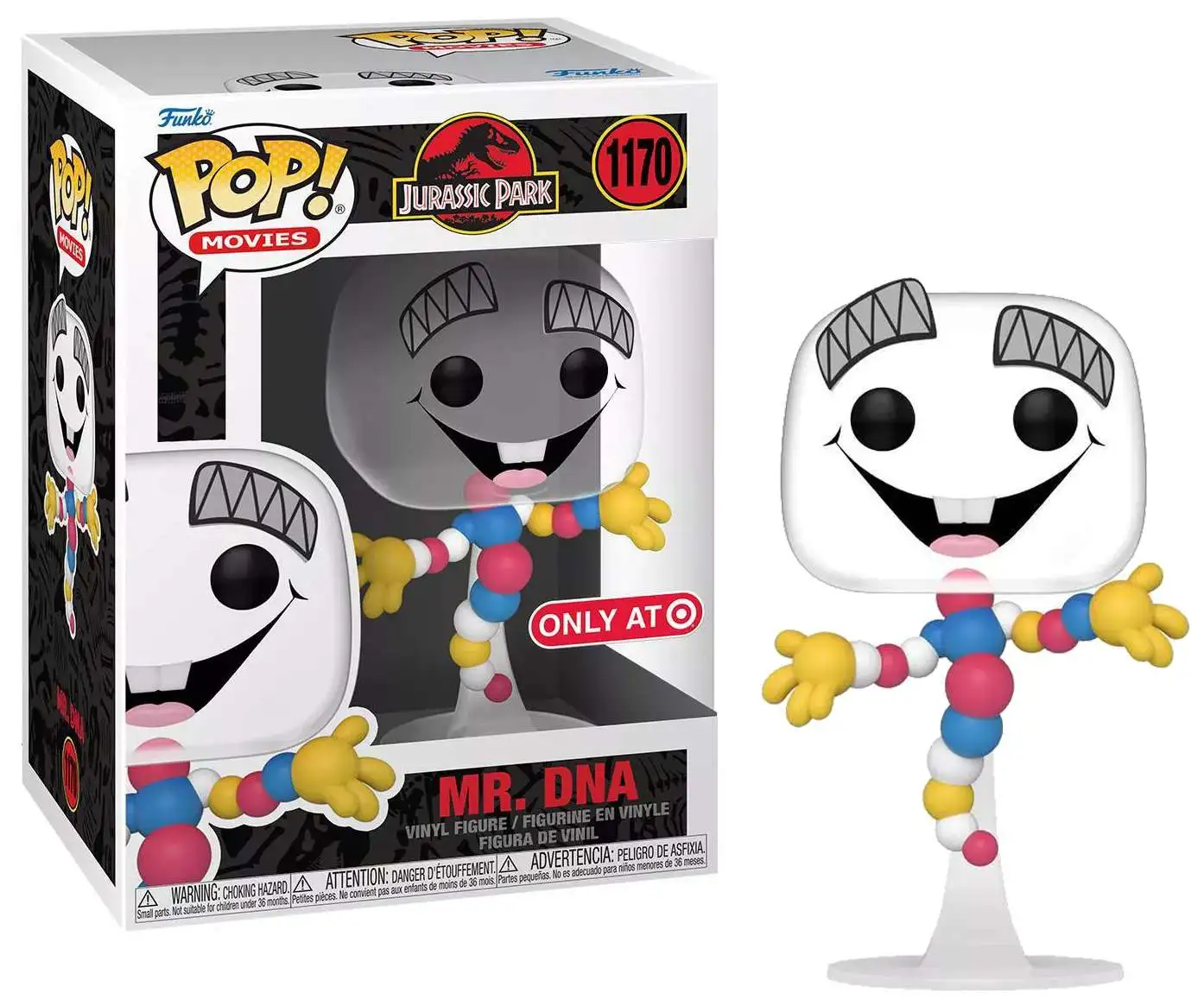 Cheap ๐ Funko Jurassic Park POP! Movies Mr. DNA Exclusive Vinyl Figure #1170 ๐