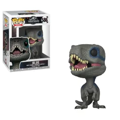 Outlet ⭐ Funko Jurassic World Fallen Kingdom POP! Movies Blue Vinyl Figure #586 [New Pose] 🎉