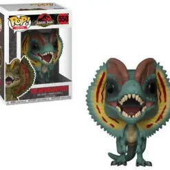 Top 10 🔥 Funko Jurassic Park POP! Movies Dilophosaurus Vinyl Figure #550 [Regular Version, Flaps Out] ❤️