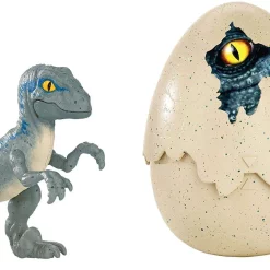 Best Pirce 😀 Jurassic World Fallen Kingdom Hatch 'N Play Dino Baby Blue Action Figure [Damaged Package] 👍