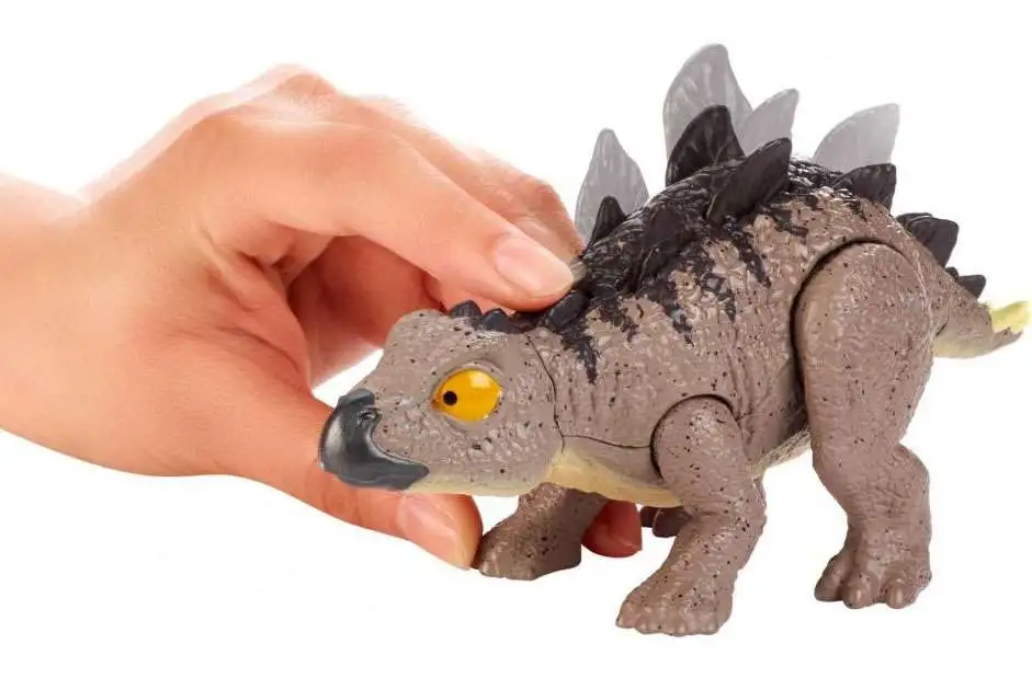 Promo 🎁 Jurassic World Dino Rivals Hatch 'N Play Dino Stegosaurus Action Figure 🔥 - Image 3