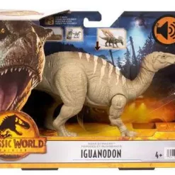 Best Pirce 😀 Jurassic World Dominion Roar Strikers Iguanodon Action Figure 🎉