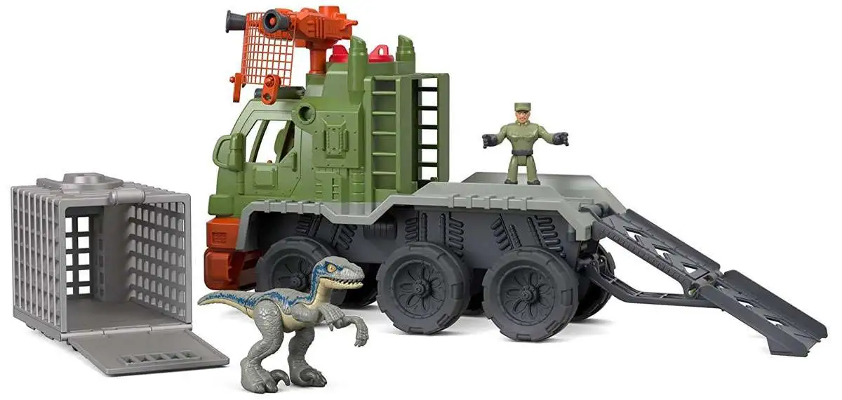 Cheap ๐ Fisher Price Jurassic World Imaginext Dinosaur Hauler Playset ๐ฅฐ - Image 3