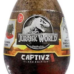 Best deal 💯 Jurassic World Camp Cretaceous Captivz CLASH Edition Mystery Egg Pack [1 RANDOM Figure with Slime] 🎉