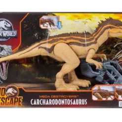 Brand new 🤩 Jurassic World Dino Escape Carcharodontosaurus Action Figure [Mega Destroyer, Damaged Package] 😍