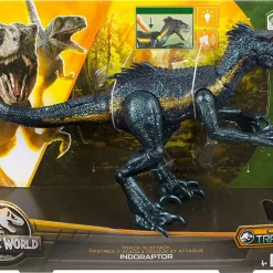 New 😀 Jurassic World Dominion Track N Attack Indoraptor Action Figure (Pre-Order ships January) 🎁