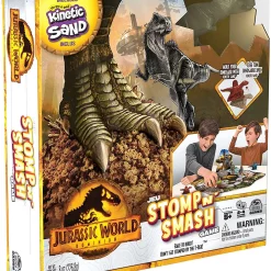 Cheapest 🥰 Jurassic World Dominion Kinetic Sand Stomp N Smash Game 🥰