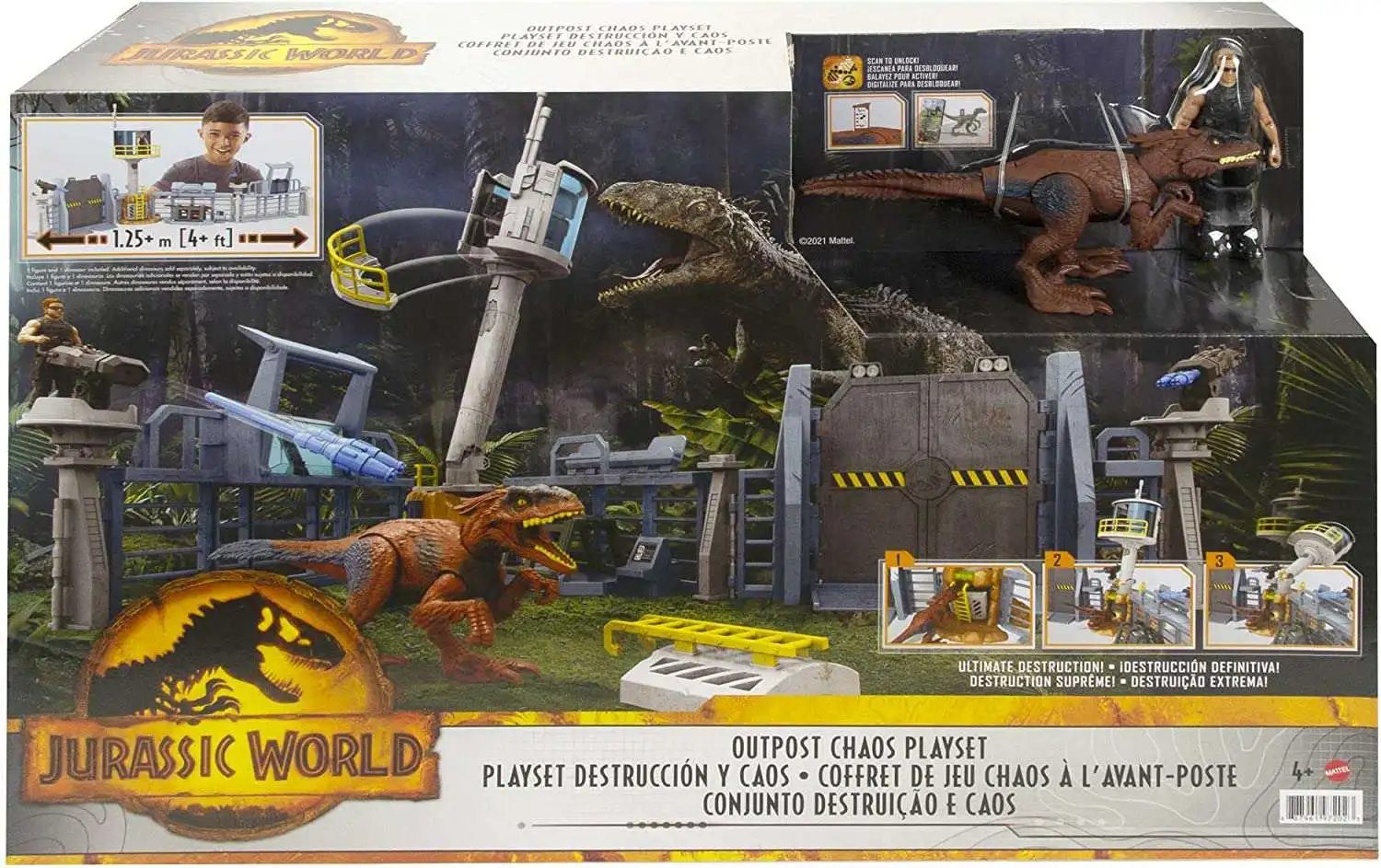 Best deal โญ Jurassic World Dominion Outpost Chaos Playset ๐