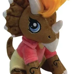 New 🛒 Jurassic Park Clawzplay Ellie (Triceratops) Plush Toy 🔥