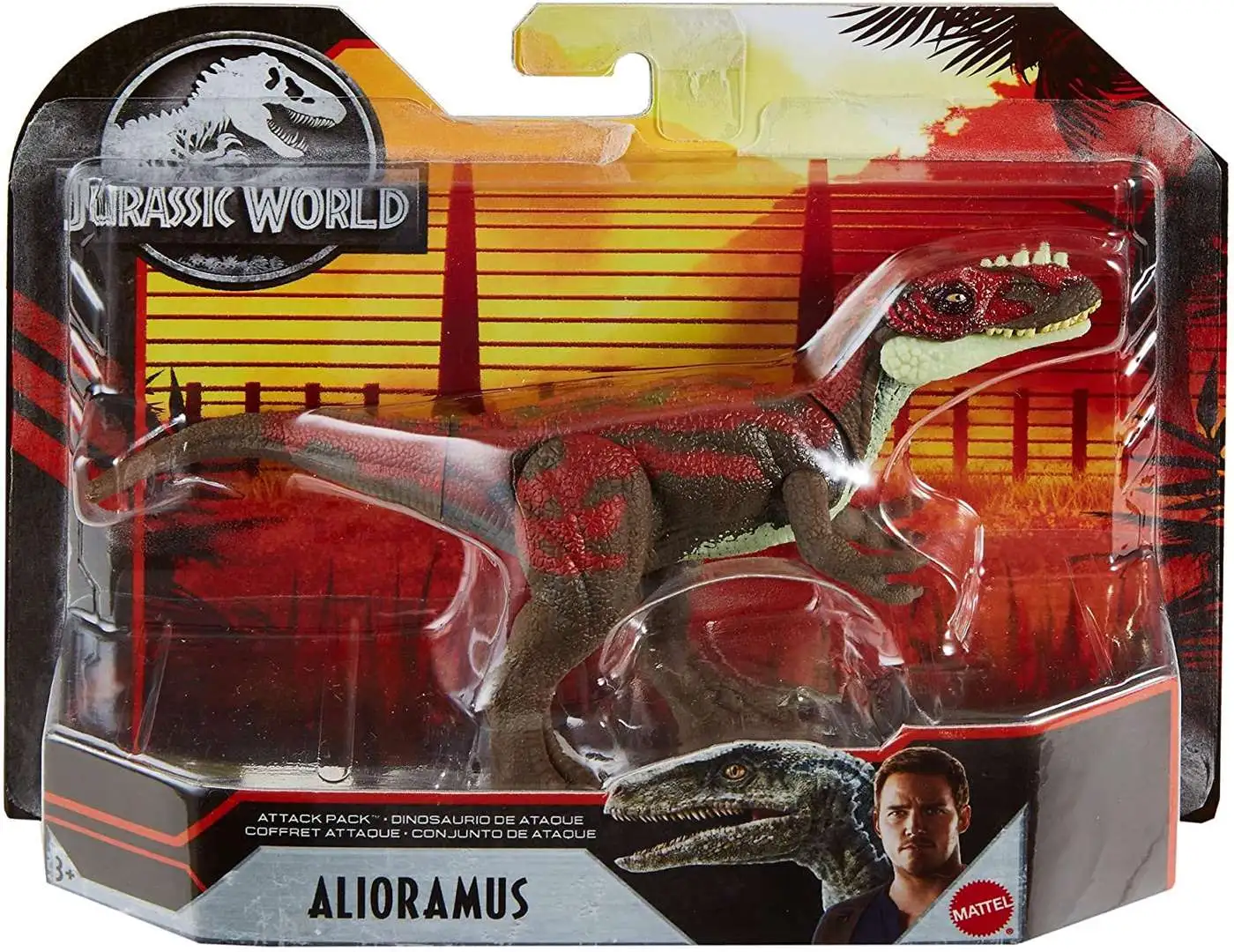 Budget โ๏ธ Jurassic World Attack Pack Alioramus Action Figure ๐