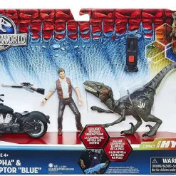 Top 10 👏 Jurassic World Dino Hybrid Owen, Alpha & Velociraptor Blue Capture Vehicle ⭐