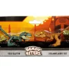 Best Pirce 🧨 Jurassic World Bendy Biters Stegosaurus, Velociraptor, Tyrannosaurus Rex & Dilophosaurus Mini Figure 4-Pack 🌟