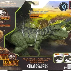 Best reviews of 🥰 Jurassic World Camp Cretaceous Dino Escape Ceratosaurus Action Figure [Roar Attack, Green] ✨