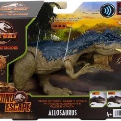 Deals 👏 Jurassic World Camp Cretaceous Dino Escape Allosaurus Action Figure [Roar Attack] 🎁