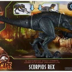 Wholesale 😉 Jurassic World Camp Cretaceous Dino Escape Scorpios Rex Action Figure [Slash 'N Battle] 🛒