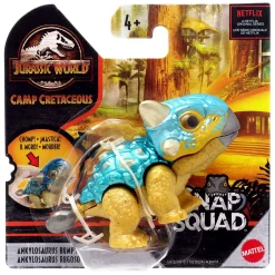 Discount 🧨 Jurassic World Camp Cretaceous Snap Squad Ankylosaurus Bumpy Mini Figure [Version 1] 😀