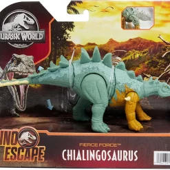 Outlet 👍 Jurassic World Camp Cretaceous Dino Escape Chialingosaurus Action Figure [Fierce Force] 💯