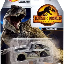 Best deal ✔️ Jurassic World Dominion Hot Wheels Character Cars Giganotosaurus Die Cast Car 🧨