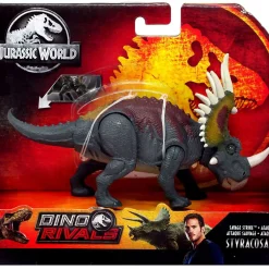 Promo 🛒 Jurassic World Fallen Kingdom Dino Rivals Styracosaurus Action Figure [Savage Strike] ⭐