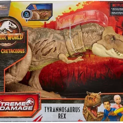 Wholesale 🥰 Jurassic World Camp Cretaceous Extreme Damage Tyrannosaurus Rex Exclusive Action Figure [Netflix Version, Loose] 🤩