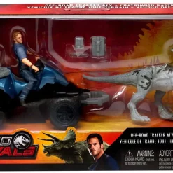 Best Sale ✔️ Jurassic World Fallen Kingdom Dino Rivals Off-Road ATV & Cuatrimoto Rastreadora Action Figure ⌛
