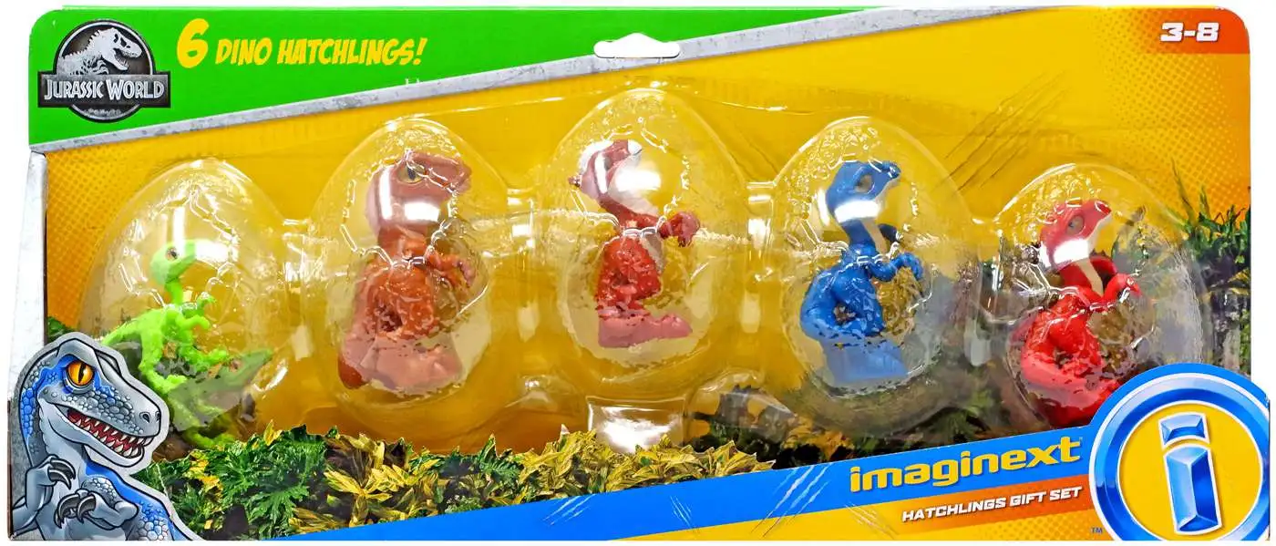 Budget ๐ Fisher Price Jurassic World Imaginext Hatchlings Gift Set Exclusive ๐