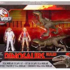 Best Pirce 🛒 Jurassic World Fallen Kingdom Legacy Collection Isla Nublar Escape Set Exclusive Action Figure 4-Pack 😍