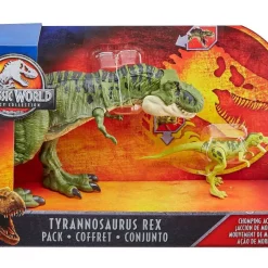 Best Pirce 🤩 Jurassic World Fallen Kingdom Legacy Collection Tyrannosaurus Rex Exclusive Action Figure 2-Pack [with Baby!] 🥰