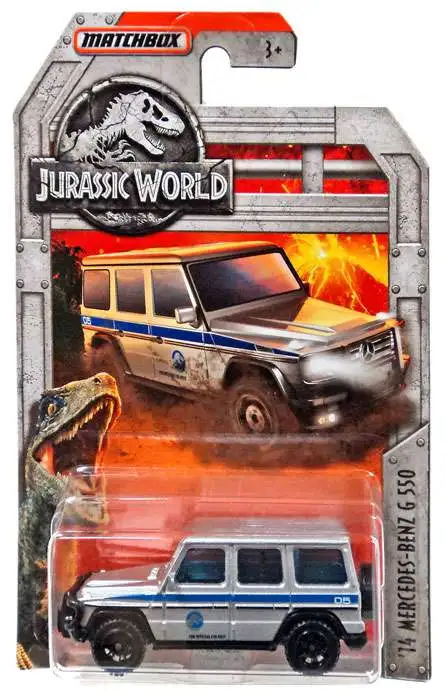 Brand new โ Jurassic World Matchbox '14 Mercedes-Benz G550 Diecast Car ๐ฅ