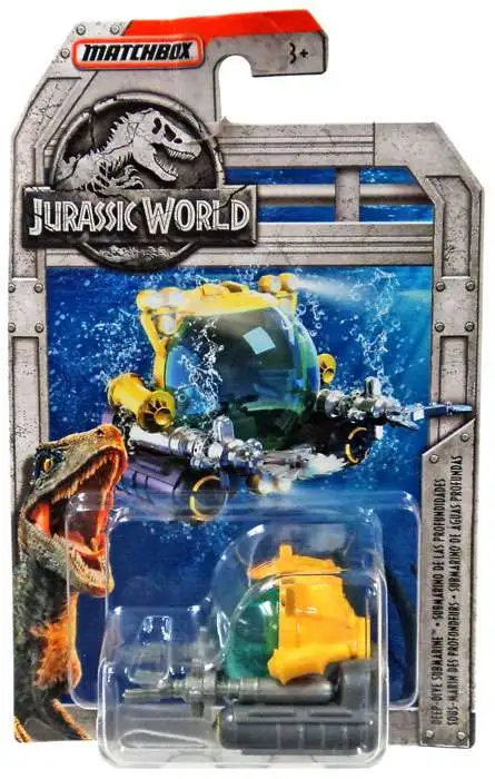Best deal โญ Jurassic World Matchbox Deep-Dive Submarine Diecast Vehicle โ