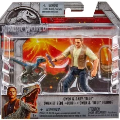 Discount 😍 Jurassic World Fallen Kingdom Owen & Baby "Blue" Action Figure [Loose] 🎁