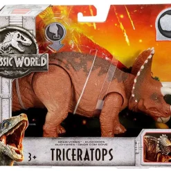 Best deal 🌟 Jurassic World Fallen Kingdom Roarivores Triceratops Action Figure [Damaged Package] 😍